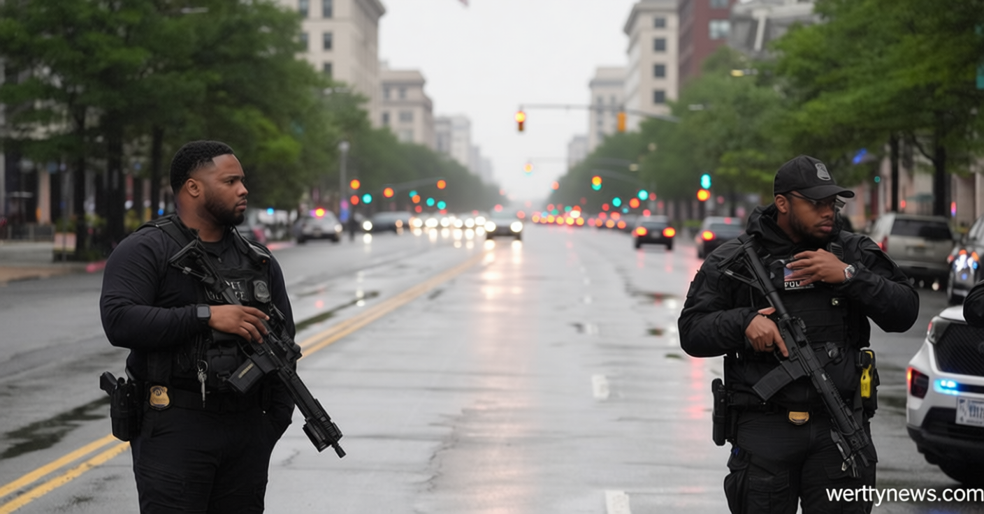 Gunman killed after opening fire on Secret Service checkpoint outside White House, officials say