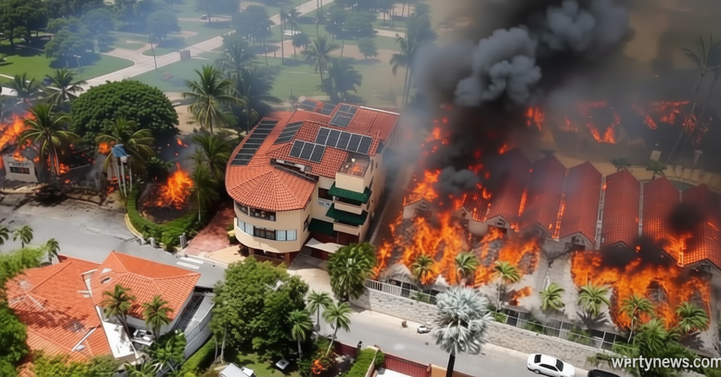 1 killed in large fire at luxury resort in Dominican Republic