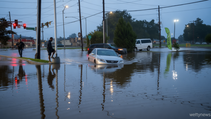 Remnants from Tropical Storm Arthur drench Gulf states, flooding homes and forcing evacuations