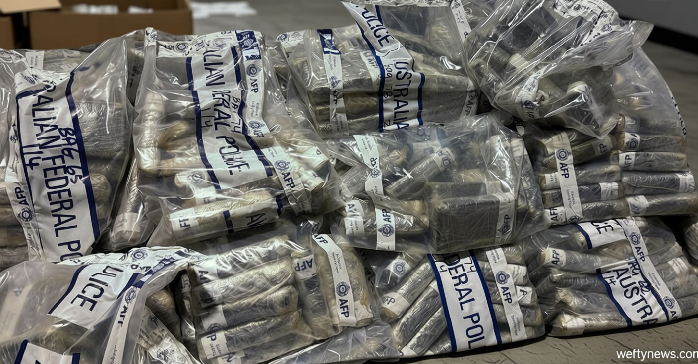 Record stash of cocaine found buried underground in Australia