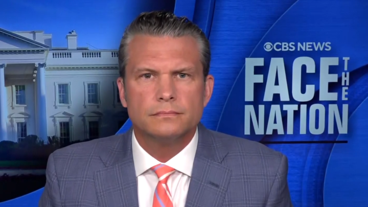 Pete Hegseth says it’s a “manufactured story” that U.S. faces munitions stockpile shortage