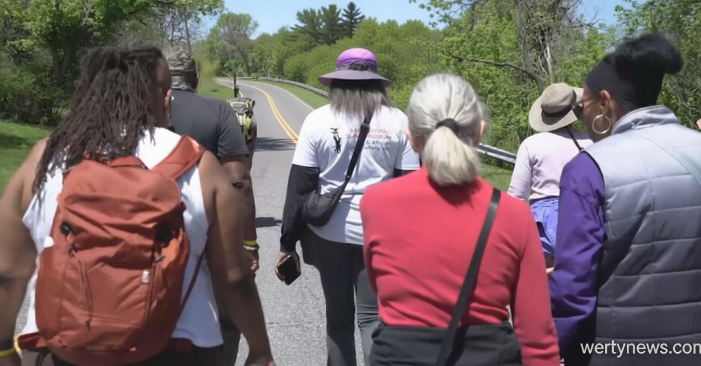 Historian retraces Underground Railroad on “Freedom Walk” to mark America’s 250-year journey