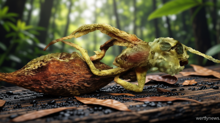 Scientists discover new parasite in jungle that preys on insect-killing “zombie fungus”