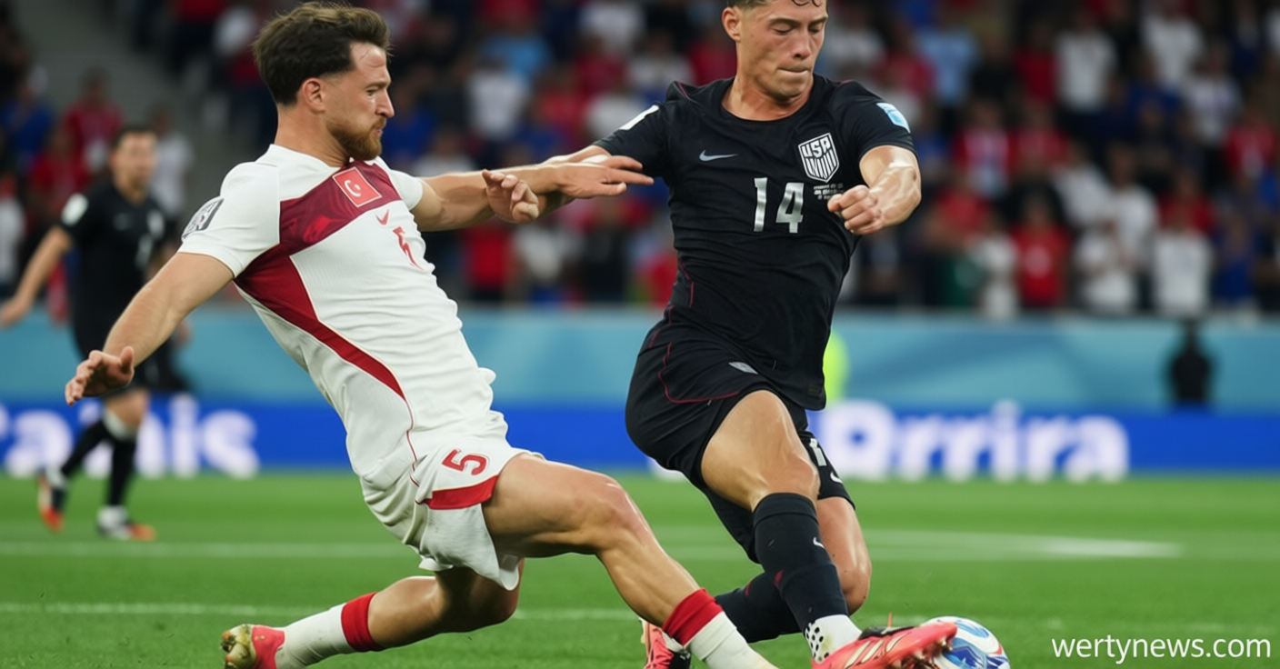 U.S. men suffer first 2026 World Cup loss to Turkey before knockout round