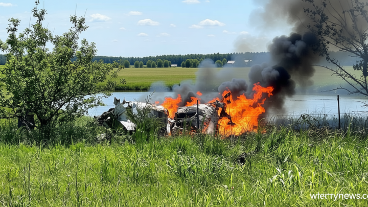 Skydivers on plane that crashed in Missouri “didn’t have time to jump,” witness says