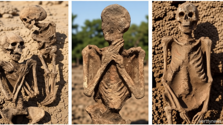 Remarkable photos show ancient human burials uncovered in Egypt, with clues to centuries of changing tradition