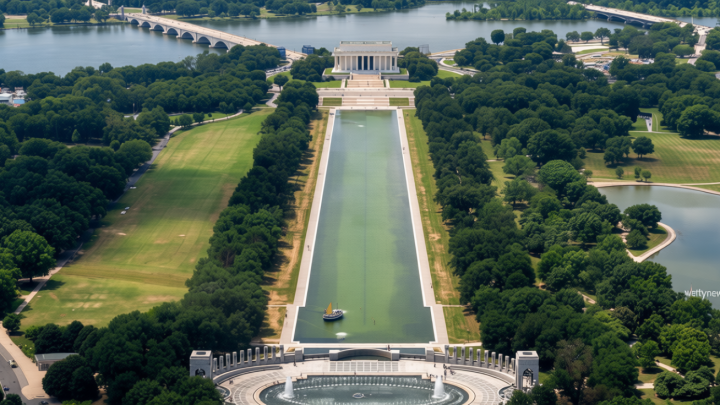 Trump says multiple people have been arrested for allegedly vandalizing Reflecting Pool