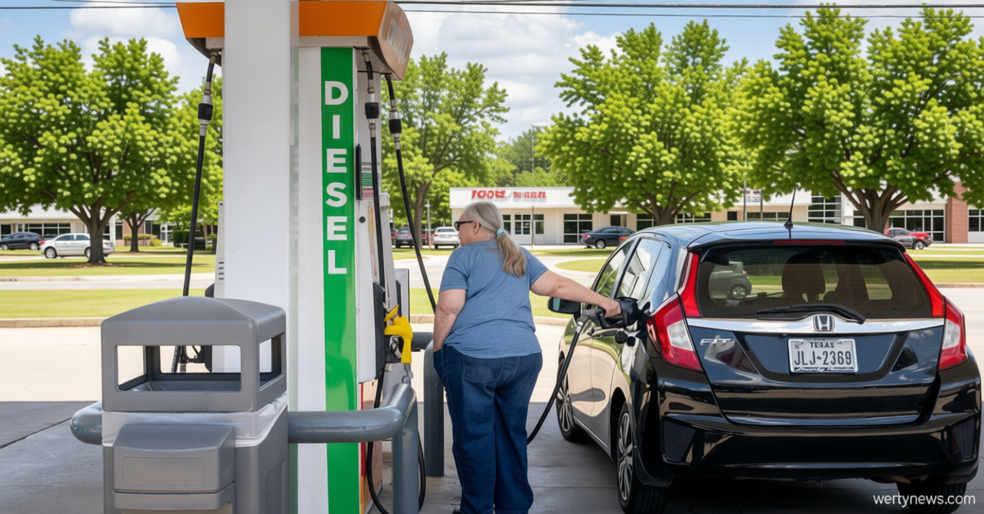 Gas prices fall below $4 a gallon for the first time in nearly 3 months