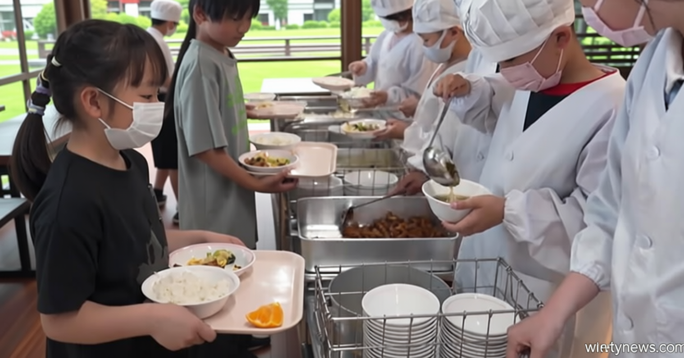 In Japan, life lessons in healthy eating