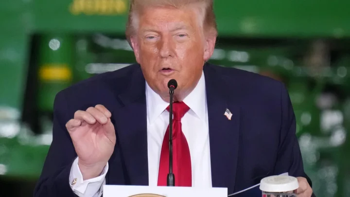 Trump walks out of interview with NBC while being pressed on election fraud claims