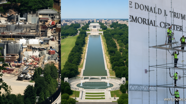 Reflecting Pool renovation, a massive White House ballroom and a triumphal arch: Here’s how Trump is remaking D.C.