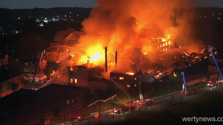Massive fire in Allentown, Pennsylvania, prompts evacuations for nearby residents