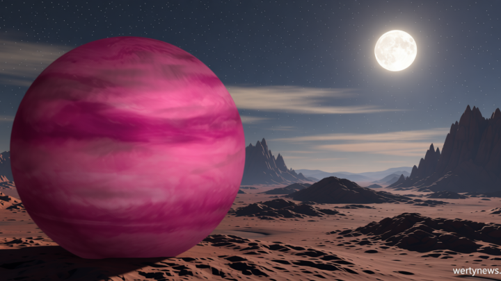 “Pink Planet” is surrounded by salty clouds, researchers using Webb telescope find
