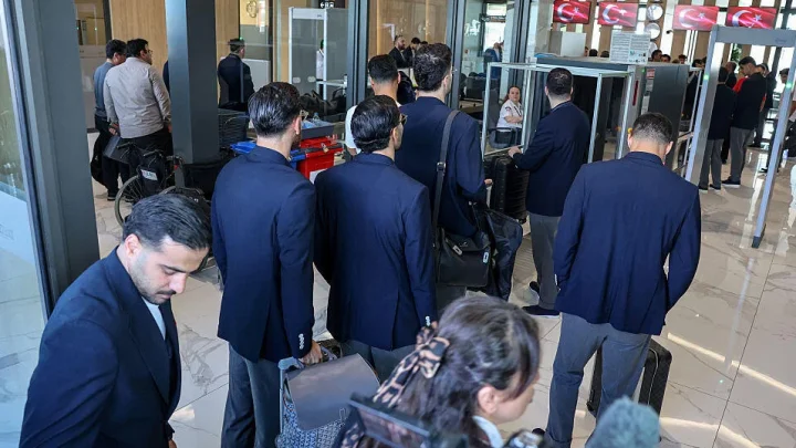 Iran soccer team departs for Mexico ahead of World Cup as some team officials denied U.S. visas, Iranian officials say