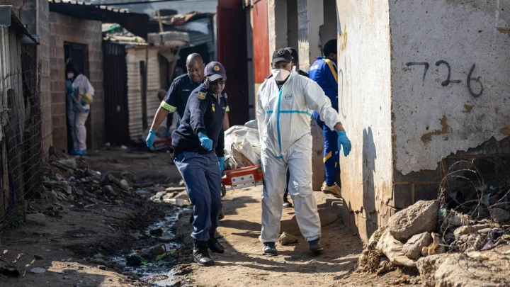 Mass shooting by multiple attackers leaves at least dozen dead, 9 wounded in South Africa, police say