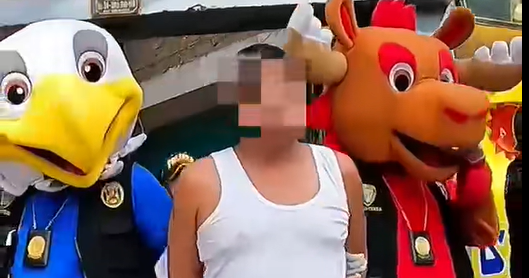 Police dress up as World Cup mascots to arrest drug suspect and “diehard football fan” in Peru