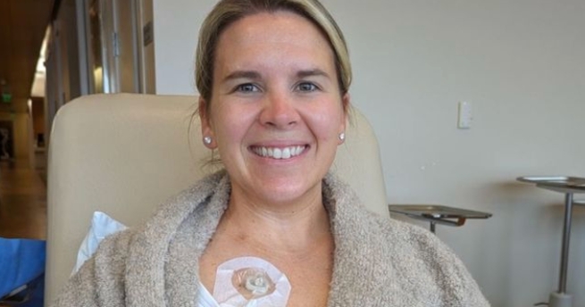 A mom’s Stage IV cancer had no symptoms. An innovative surgery saved her life.
