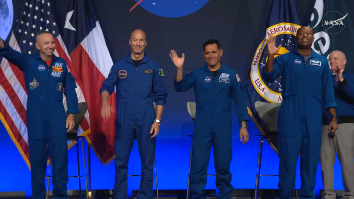 Watch Live: NASA names 4 astronauts to crew of next Artemis mission