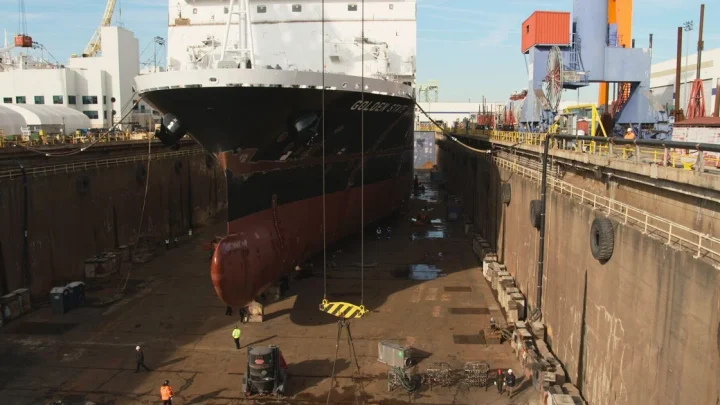 With South Korea and China building ships faster and cheaper than U.S., Trump makes shipbuilding a priority