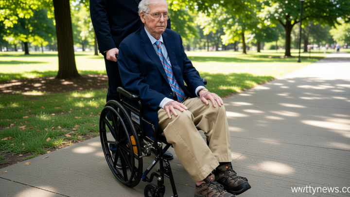 Mitch McConnell still hospitalized after EMS responded to his home for “unconscious” person last month