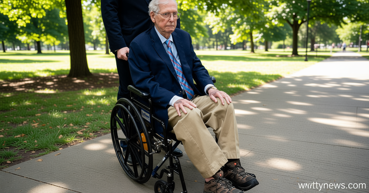 Mitch McConnell still hospitalized after EMS responded to his home for “unconscious” person last month