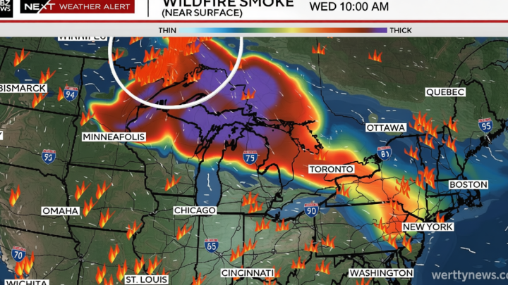 Wildfires expose millions in Midwest, Northeast to dangerous smoke: “Perfect storm for really dry conditions”