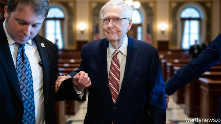 EMS was called to Sen. Mitch McConnell’s home for “unconscious” patient last month, recording suggests