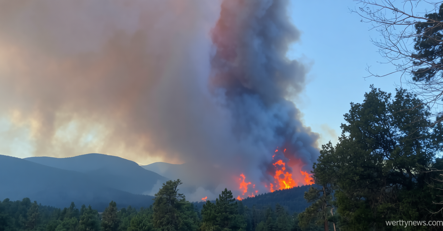 Aspen Acres Fire destroys 55 homes in one Colorado county, more than 100 structures in another