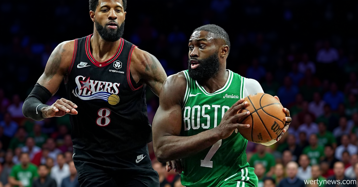 Jaylen Brown traded from Boston Celtics to Philadelphia 76ers for Paul George and draft picks