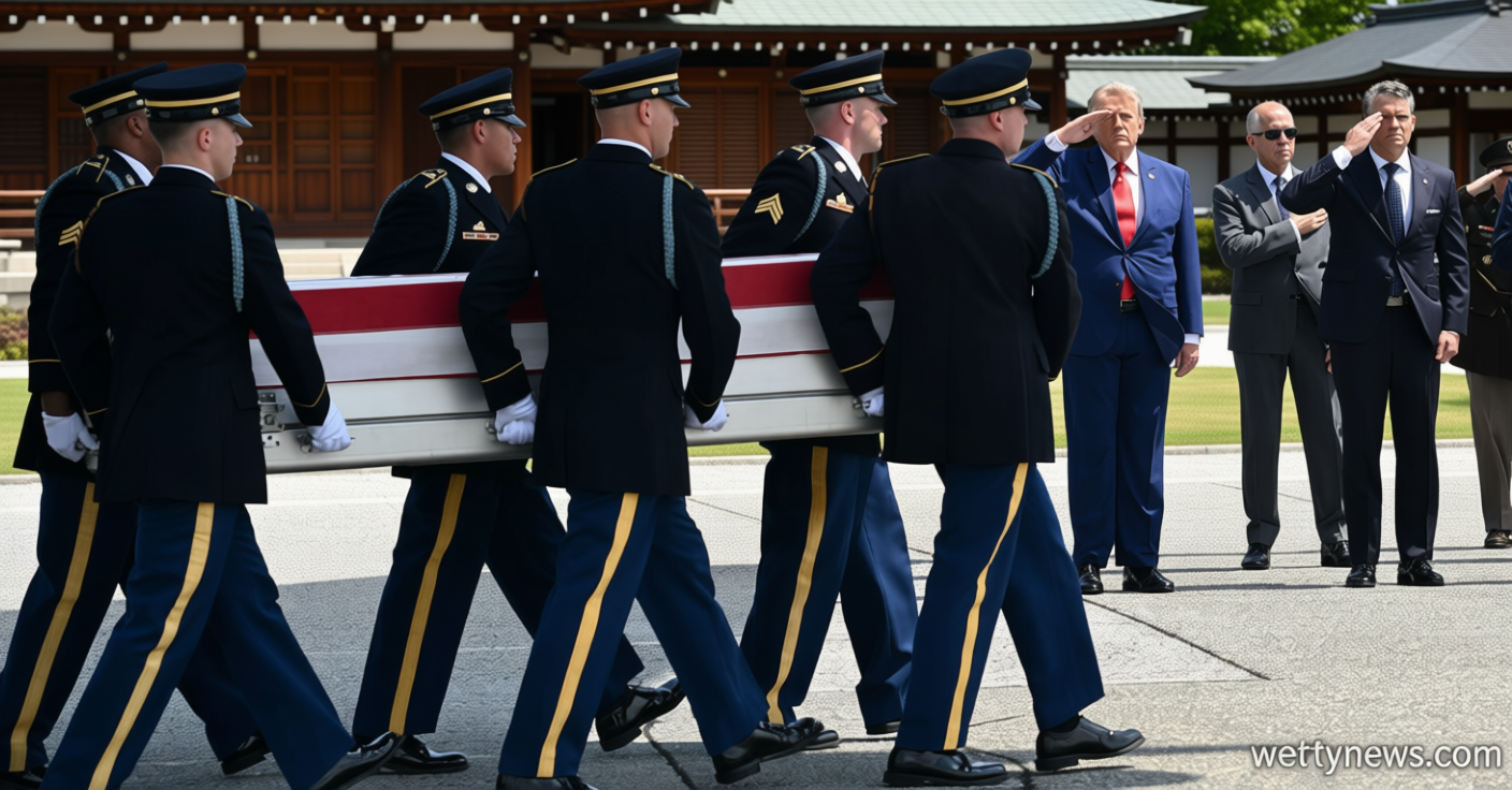 Trump attends dignified transfer of service members killed in Iranian attacks