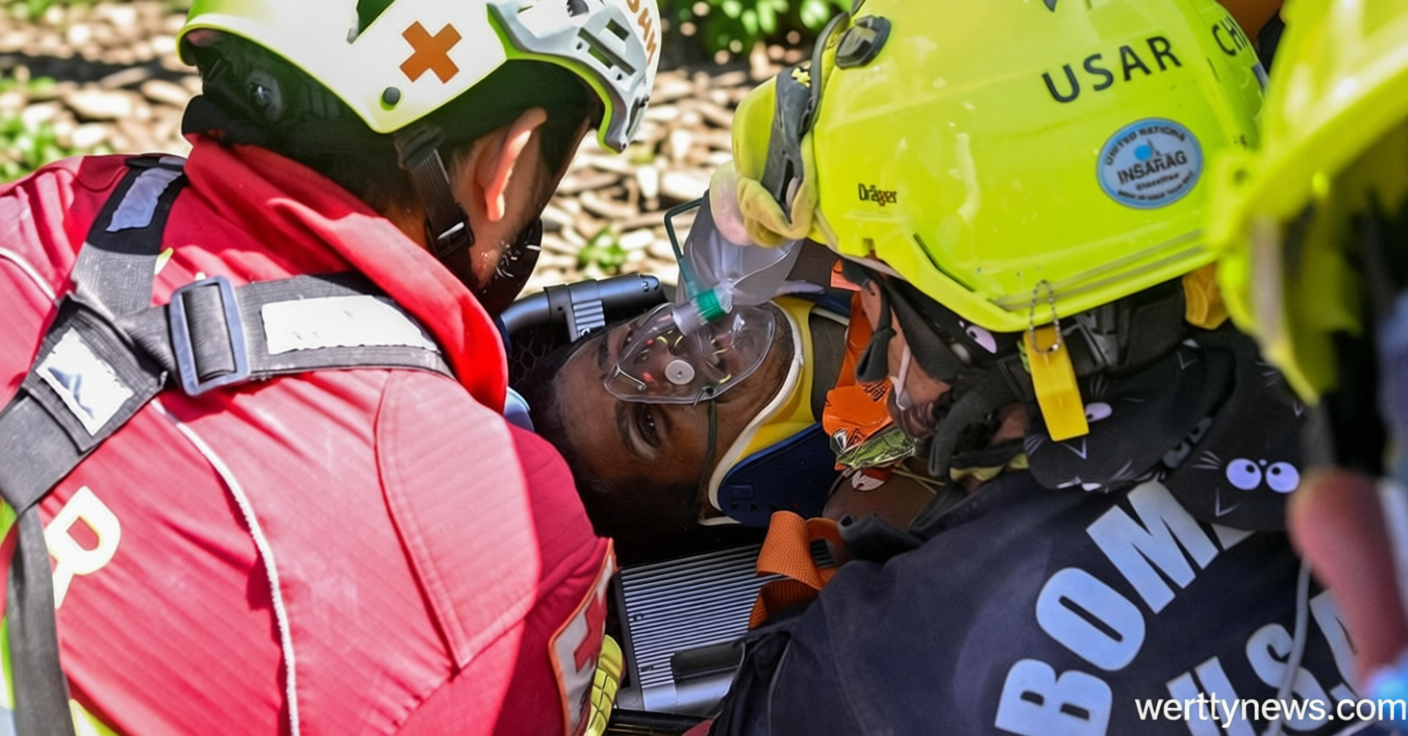 Security guard rescued from Venezuela earthquake rubble 8 days after massive temblors: “Truly a miracle”