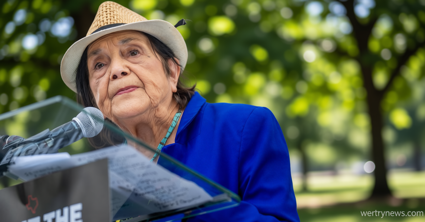Labor activist Dolores Huerta says Trump “does not know history” with past comments on Mexican people