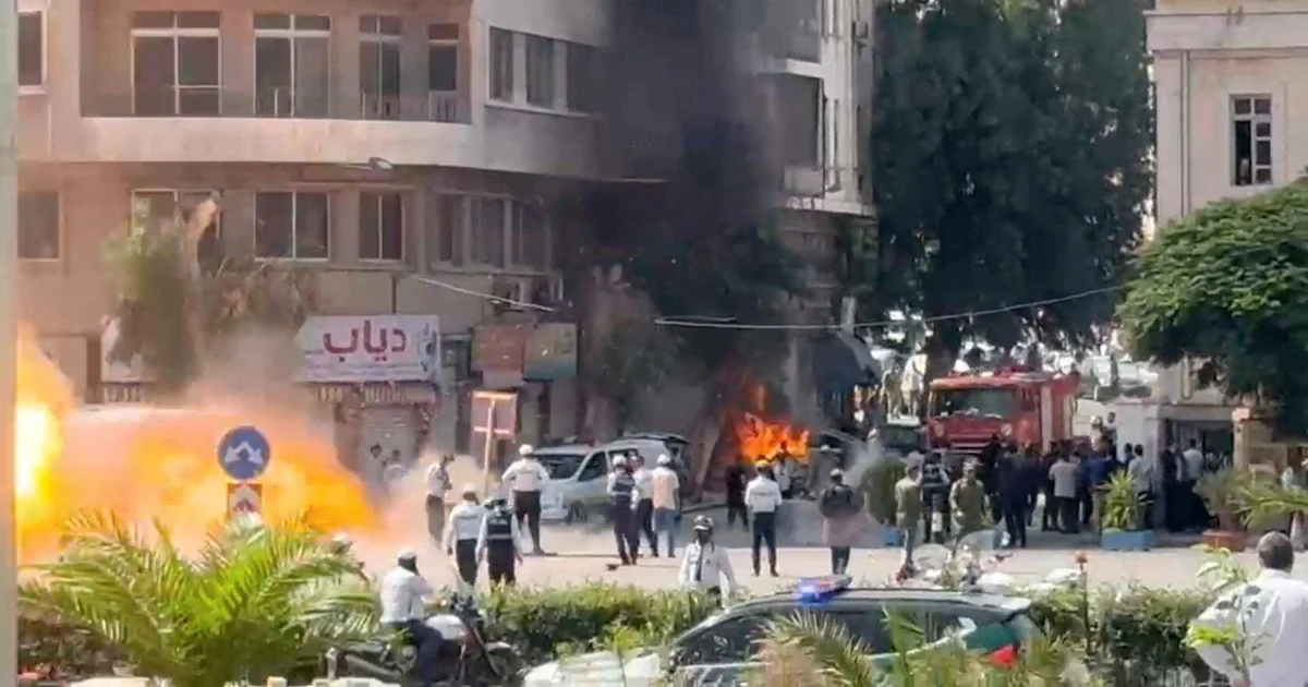 damascus-explosion-macron