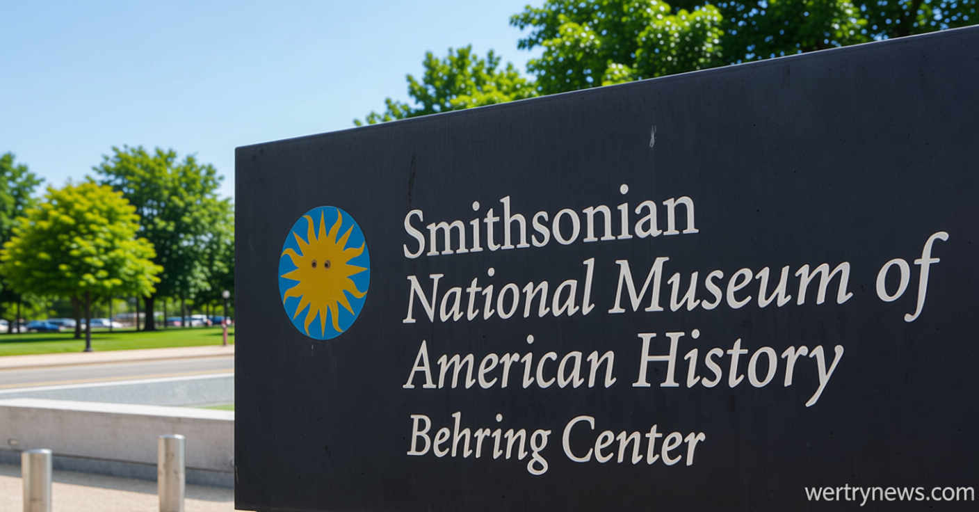 Trump orders signs placed outside Smithsonian museum warning of “inaccurate” information