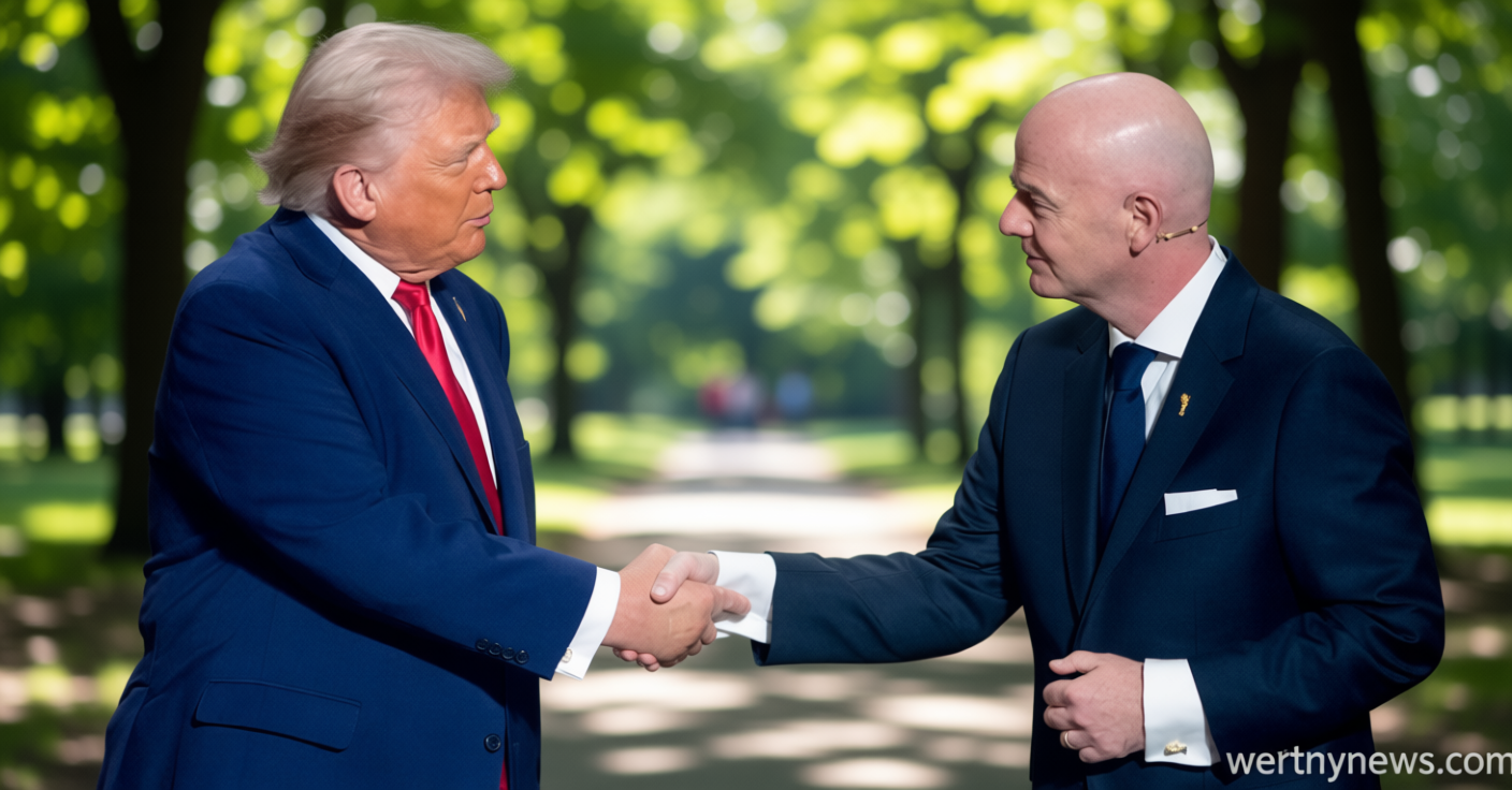 Trump says he saw World Cup play that led to Folarin Balogun’s suspension and spoke to FIFA president