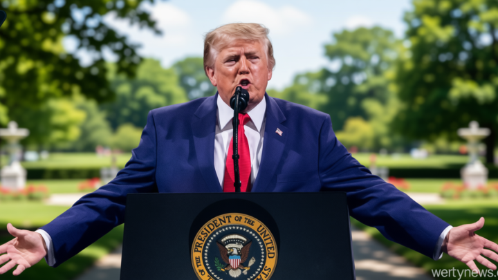 Trump touts America’s “golden age”, attacks communism in delayed July 4th speech