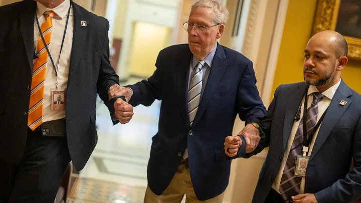 Senate GOP leaders say they’ve spoken with Mitch McConnell as speculation about his health continues