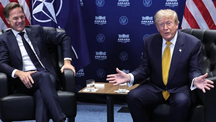 Trump wraps up NATO with press conference as he navigates tensions with allies