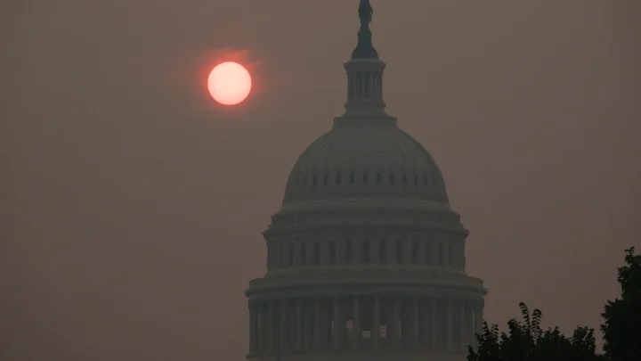 More than 50 million in Northeast face severe weather risk as wildfire smoke impacts air quality