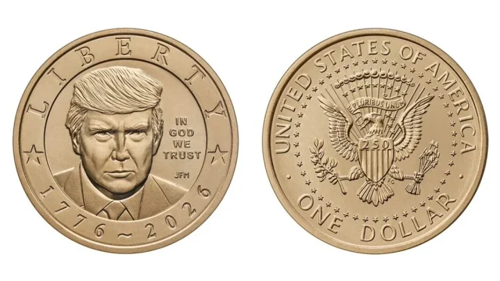 U.S. Mint to make $1 gold coin with Trump’s face on it