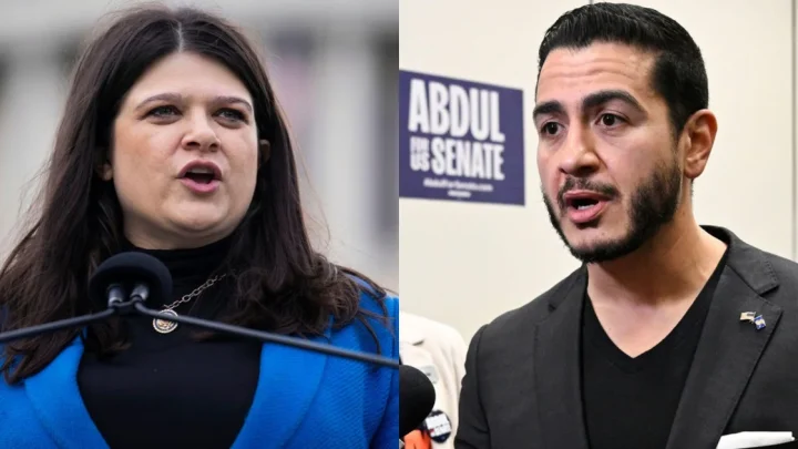 Democrats Stevens and El-Sayed clash over Israel and campaign money in tense Michigan Senate primary debate