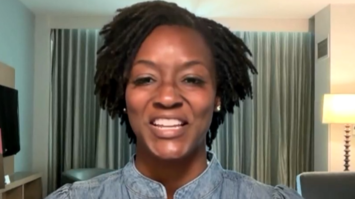 Democratic socialist candidate Angie Nixon says “it’s not about labels” after Florida Senate primary victory