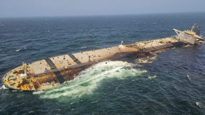 Abandoned Russian tanker leaking oil off Oman coast, threatening environmental disaster