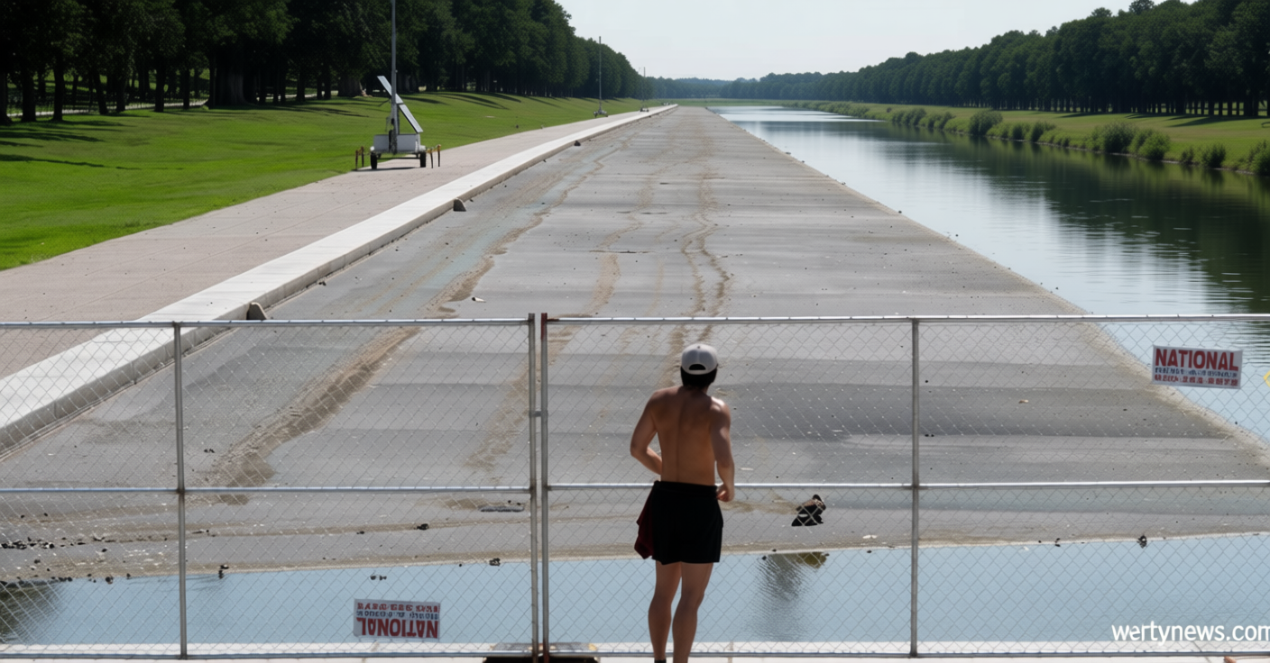 DOJ moves to dismiss Reflecting Pool vandalism charges against David Hearn, says damage due to “botched installation”