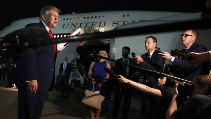 Live Updates: Trump says U.S. has “total control” over Strait of Hormuz and might “keep it”